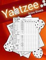 Algopix Similar Product 20 - Yahtzee Score Pads Large Print Book of