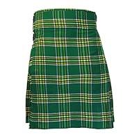 Algopix Similar Product 7 - Mens Kilt Irish PlaidTartan 5 Yard 10