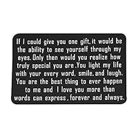 Algopix Similar Product 20 - AKTAP Engraved Wallet Insert Boyfriend