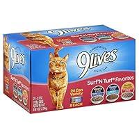 Algopix Similar Product 18 - 9Lives Surf N Turf Favorites Variety