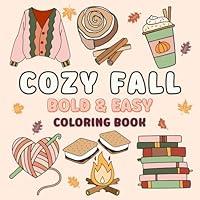 Algopix Similar Product 7 - Cozy Fall Coloring Book Cute and