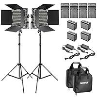 Algopix Similar Product 6 - Neewer 2Pack Dimmable BiColor 660 LED