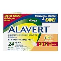 Algopix Similar Product 8 - Alavert Allergy 24 Hour Relief Citrus