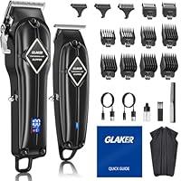 Algopix Similar Product 16 - GLAKER Hair Clippers for Men