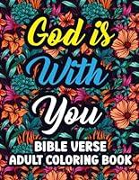 Algopix Similar Product 4 - Bible Verse Adult Coloring Book God Is