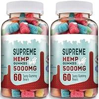 Algopix Similar Product 15 - Supreme Hemp Gummies - 5000-120ct