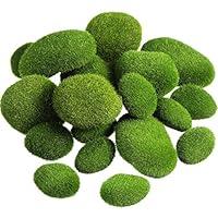 Algopix Similar Product 7 - TecUnite 20 Pieces Artificial Moss