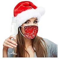 Algopix Similar Product 17 - 10PCS Adult Christma Disposable Face