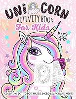 Algopix Similar Product 9 - Unicorn Activity Book for Kids Ages
