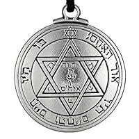 Algopix Similar Product 20 - Pewter Key of Solomon Pentacle of Mars