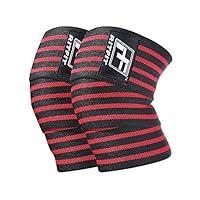 Algopix Similar Product 6 - RitFit Knee Wraps pair  Ideal for