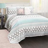 Algopix Similar Product 18 - Lush Decor PinkandTurquoise Elephant