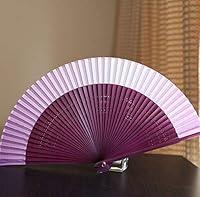 Algopix Similar Product 12 - BBWL Hand Held Fans Folding Fan Bamboo