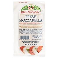 Algopix Similar Product 2 - Belgioioso, Fresh Mozzarella Log, 1 lb