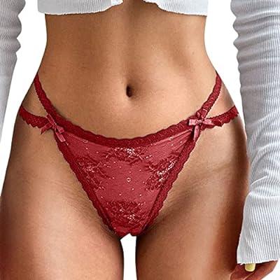 Best Deal for Womens Panties Size 7 Boy Shorts Flower Embroidery