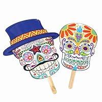 Algopix Similar Product 1 - 12 in Mardi Gras Day of The Dead Sugar