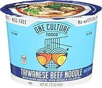 Algopix Similar Product 2 - ONE CULTURE FOODS Taiwanese Beef Noodle