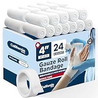Algopix Similar Product 12 - Surgical Gauze Bandage Rolls 4 inch 
