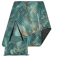 Algopix Similar Product 17 - FRCSDIY Green Marble Outdoor Picnic