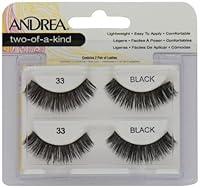 Algopix Similar Product 11 - Andrea Twin Pack Lashes, #33, 0.04 Pound