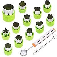 Algopix Similar Product 15 - TIMGOU 12 Pcs Vegetable Fruit Cutter