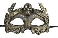 Algopix Similar Product 16 - Men's Skull Masquerade Mask, Bronze