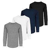 Algopix Similar Product 20 - BoysToddler Long Sleeve Undershirt