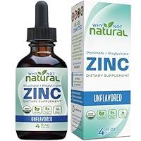 Algopix Similar Product 10 - Organic Liquid Zinc Drops Supplement