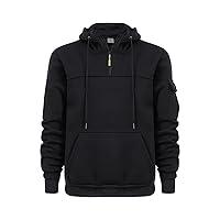 Algopix Similar Product 19 - ROKIACDE Zip Sweater Giant Hoodie