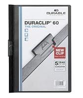 Algopix Similar Product 1 - DURACLIP File A4 6MM Black PK25 2209