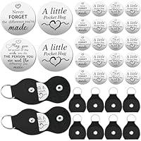 Algopix Similar Product 7 - Therwen 20 Set Pocket Hug Token Steel