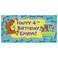 Algopix Similar Product 5 - Scooby Doo Birthday Banner Personalized
