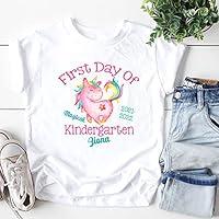 Algopix Similar Product 2 - Kindergarten Shirt First Day Of