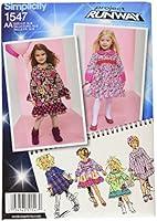 Algopix Similar Product 3 - Simplicity Pattern 1547 Toddlers Dress
