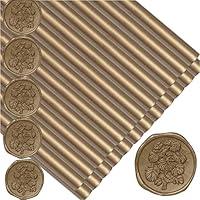 Algopix Similar Product 20 - Antique Gold Wax Seal Sticks ONWINPOR