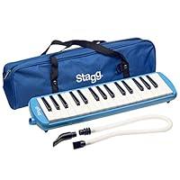 Algopix Similar Product 7 - Stagg MELOSTA32BL 32 Note Melodica with