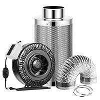 Algopix Similar Product 9 - VIVOSUN 6 Inch 440 CFM Inline Fan with