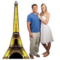 Algopix Similar Product 2 - 6 ft Paris France Eiffel Tower Standee