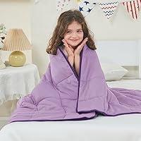 Algopix Similar Product 5 - yescool Kids Weighted Blanket 7 lbs