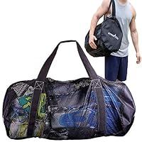 Algopix Similar Product 12 - Athletico Mesh Dive Duffel Bag for