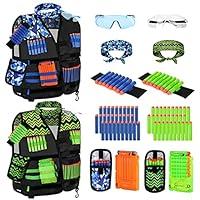 Algopix Similar Product 10 - Lehoo Castle 2PACK Kids Tactical Vest