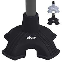 Algopix Similar Product 1 - Vive Cane Tip  Self Standing Quad Base