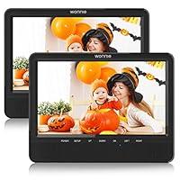 Algopix Similar Product 14 - WONNIE 95 Dual Screen DVD Player