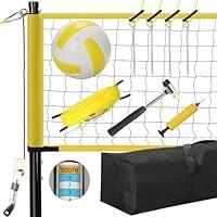 Algopix Similar Product 4 - Rengue Volleyball Net Set with AntiSag