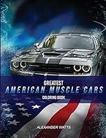 Algopix Similar Product 16 - Greatest American Muscle Car Coloring