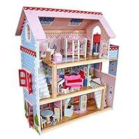 Algopix Similar Product 19 - KidKraft Chelsea Doll Cottage Wooden