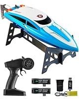 Algopix Similar Product 20 - Force1 Velocity Blue Fast RC Boat 