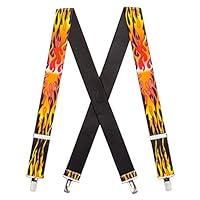 Algopix Similar Product 8 - SuspenderStore Kids Flames Suspenders