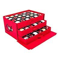 Algopix Similar Product 1 - Christmas Ornament Storage Box with