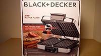 Algopix Similar Product 17 - BLACKDECKER 3in1 Waffle Maker with